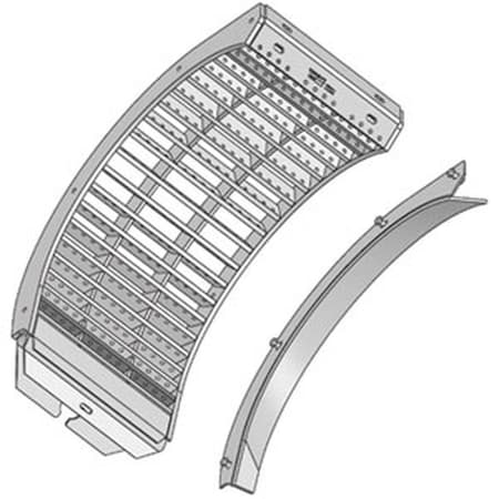 AH206122 New Front Wide Spaced Concave For John Fits John Deere Combine 9560STS